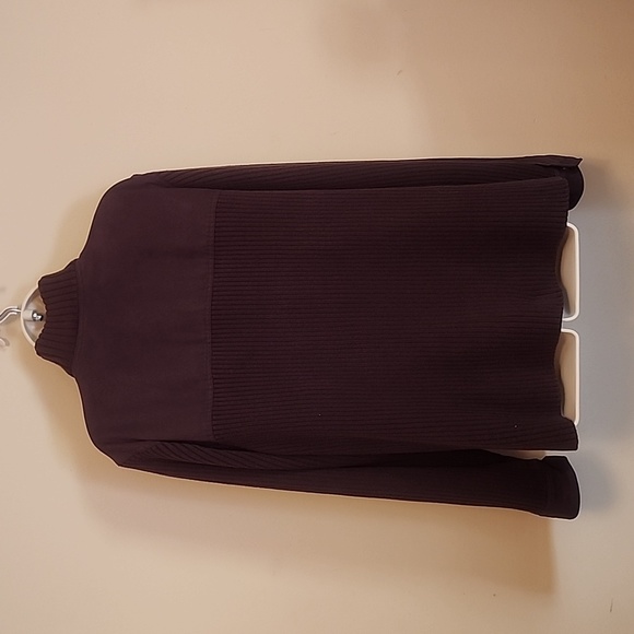 JONES NY SWEATER JACKET DEEP BROWN FULL ZIP - SUPER WARM 3X - Picture 6 of 12